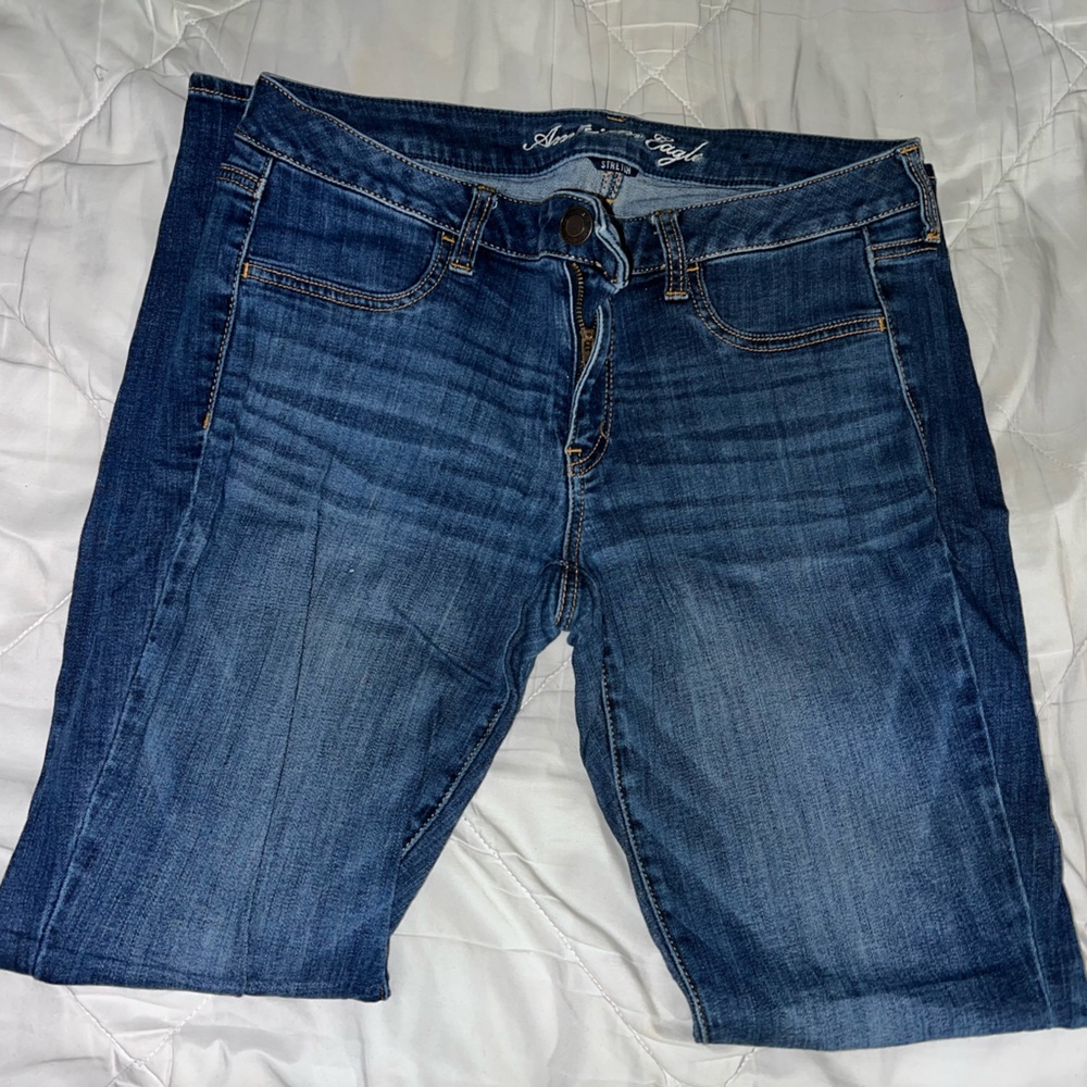 EUC American Eagle Jegging skinny jeans 14